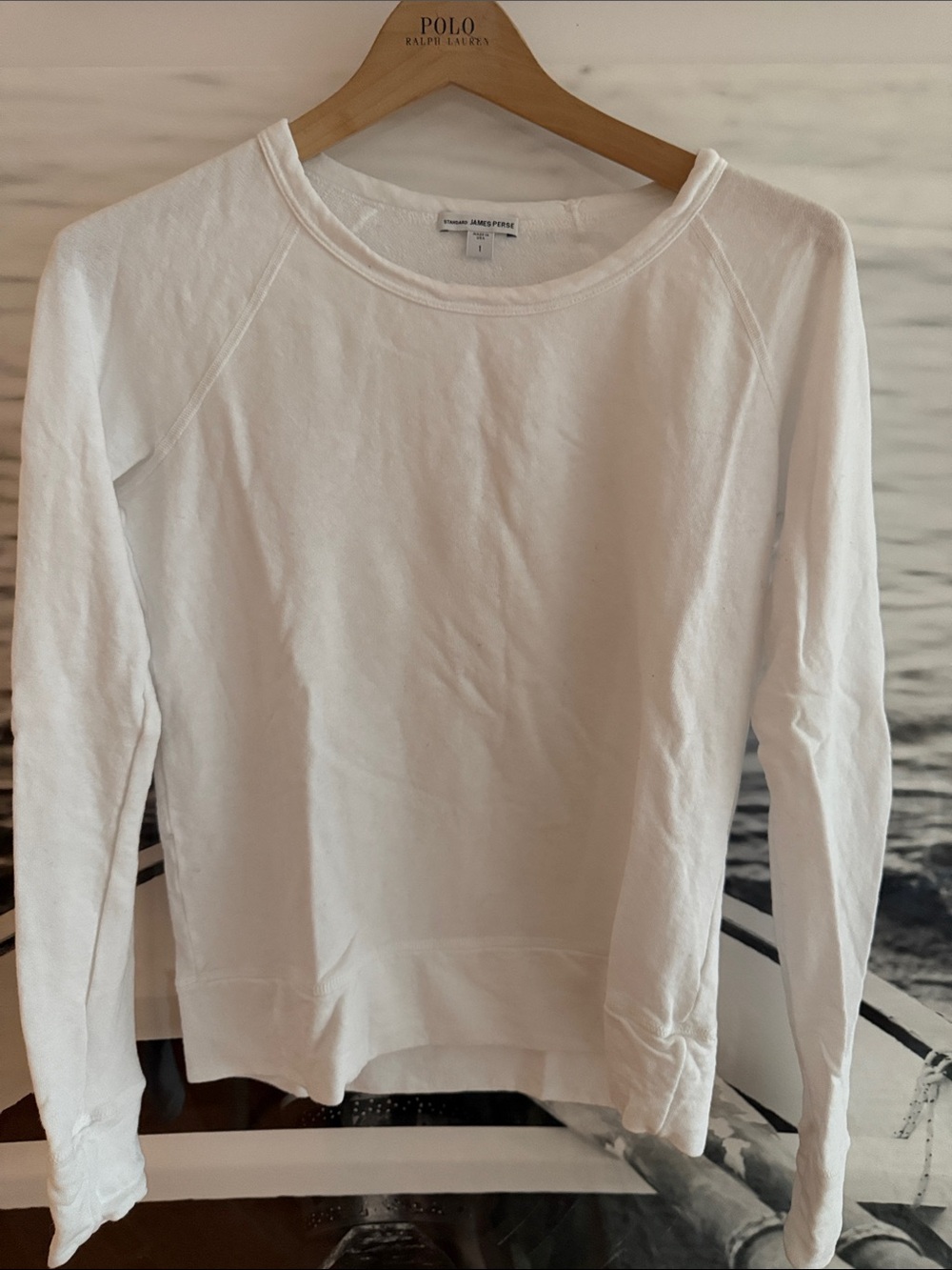 James Perse Crew Sweatshirt